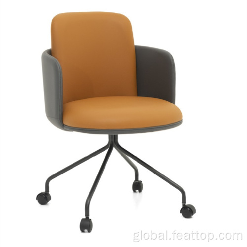 China Office Sofa Chair With Wheel Computer Lounge Chair Manufactory